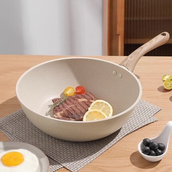 YHC® Non-stick frying pan kitchen cooking pan - Image 5