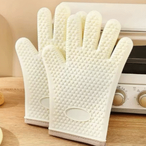 YHC® Microwave-safe silicone scald-resistant oven mitts
