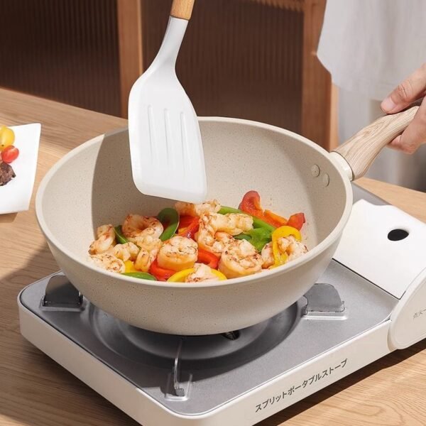 YHC® Non-stick frying pan kitchen cooking pan - Image 4