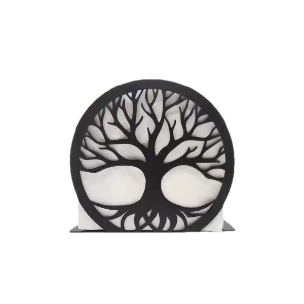 YHC® Round tree of Life table napkin holder - Image 2