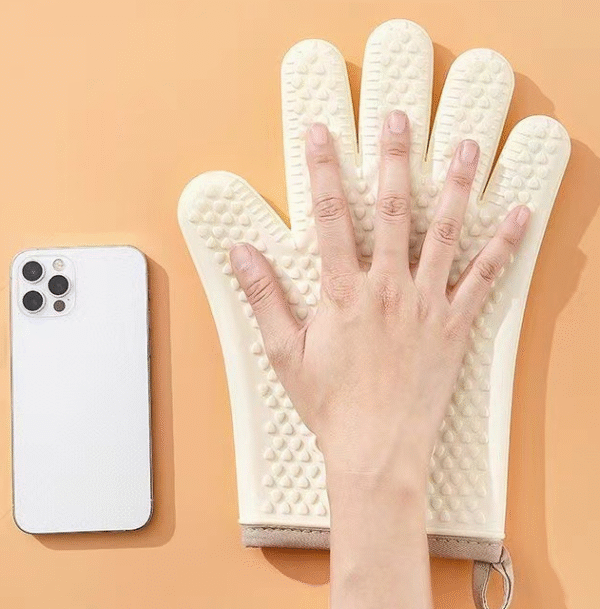 YHC® Microwave-safe silicone scald-resistant oven mitts - Image 4