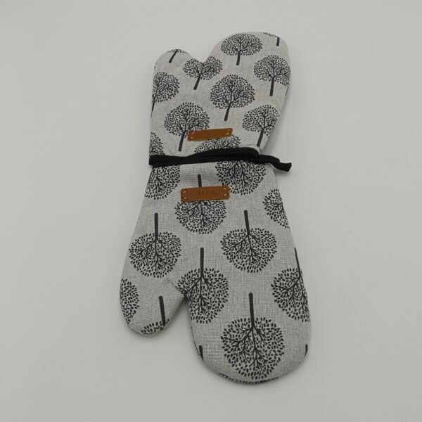 YHC® Cotton and linen oven mitts - Image 2