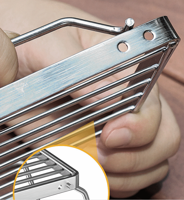 YHC® Foldable stainless steel grill - Image 3