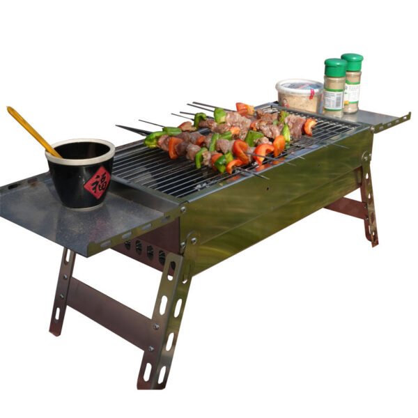 YHC® Outdoor smokeless folding camping barbecue grill - Image 4
